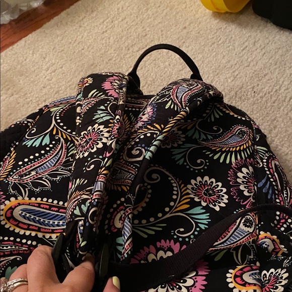 Vera Bradley Floral Paisley Women's Backpack - Picture 4 of 5